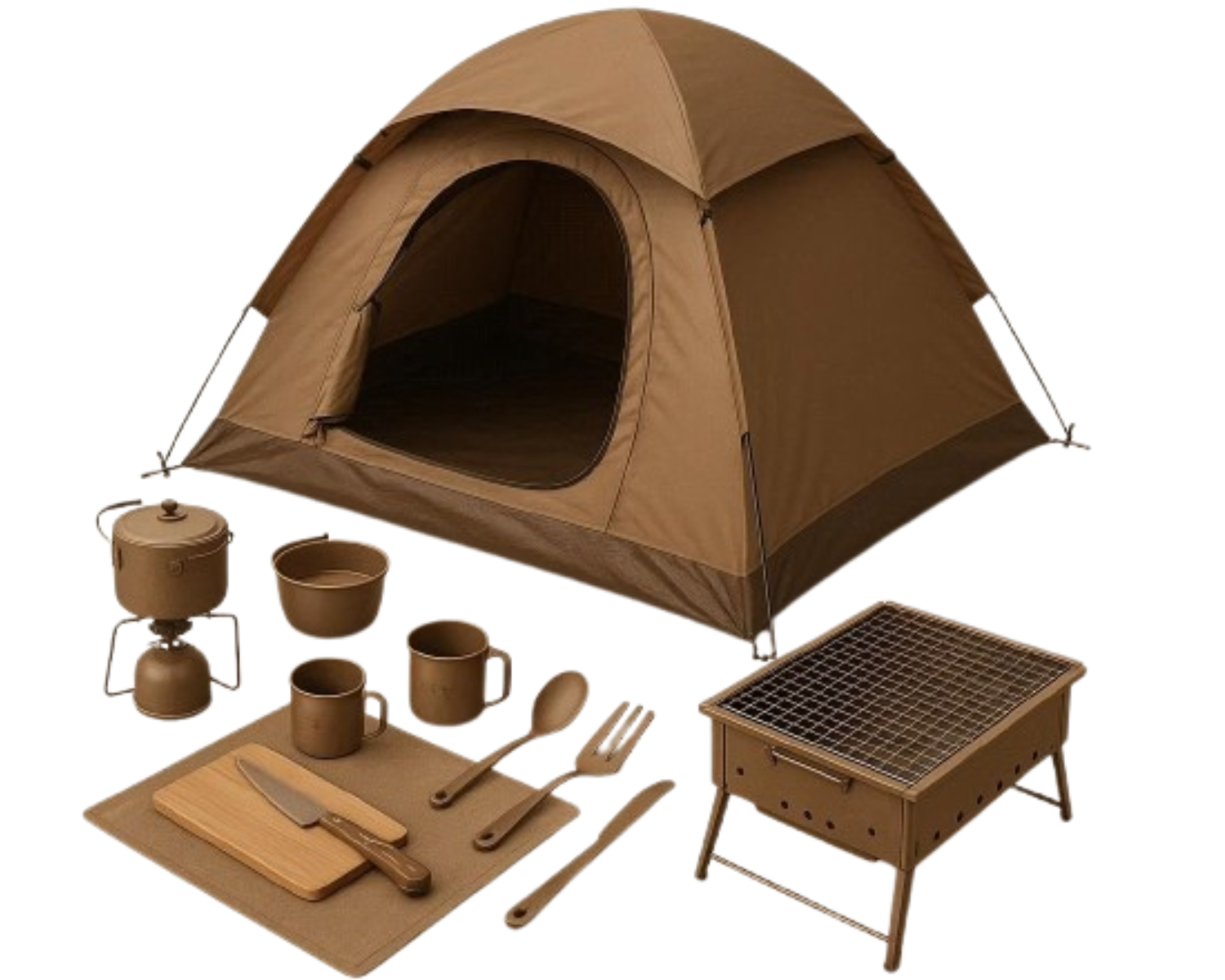 Supplies for Trips and Camping