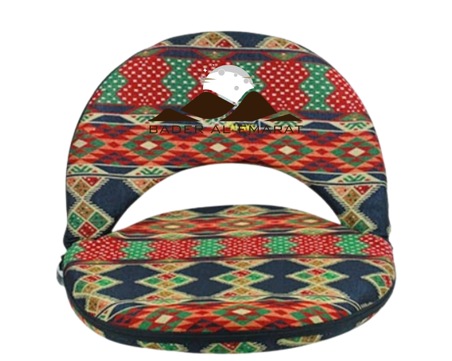 Round Floor Chair with Sadu Design