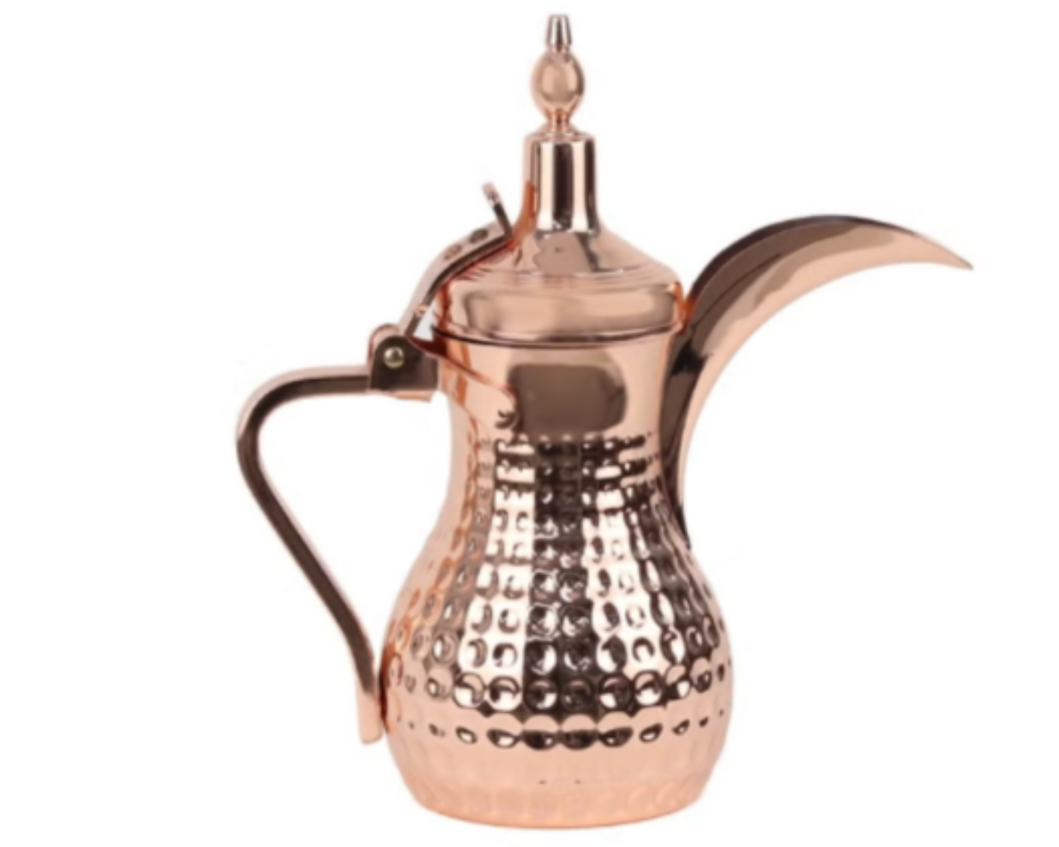 دلة قهوة ستانلس ستيل - نحاسية - 1.42 لتر